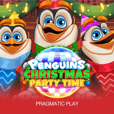 Penguins Christmas Party Time