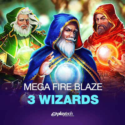 Mega Fire Blaze: 3 Wizards