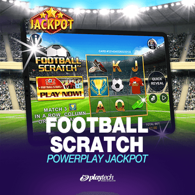 Football Scratch PowerPlay Jackpot