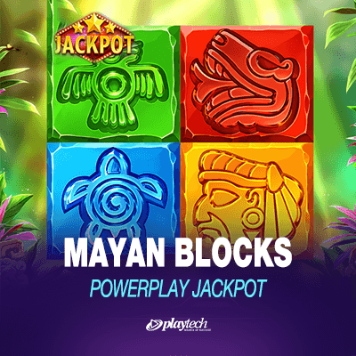 Mayan Blocks PowerPlay Jackpot